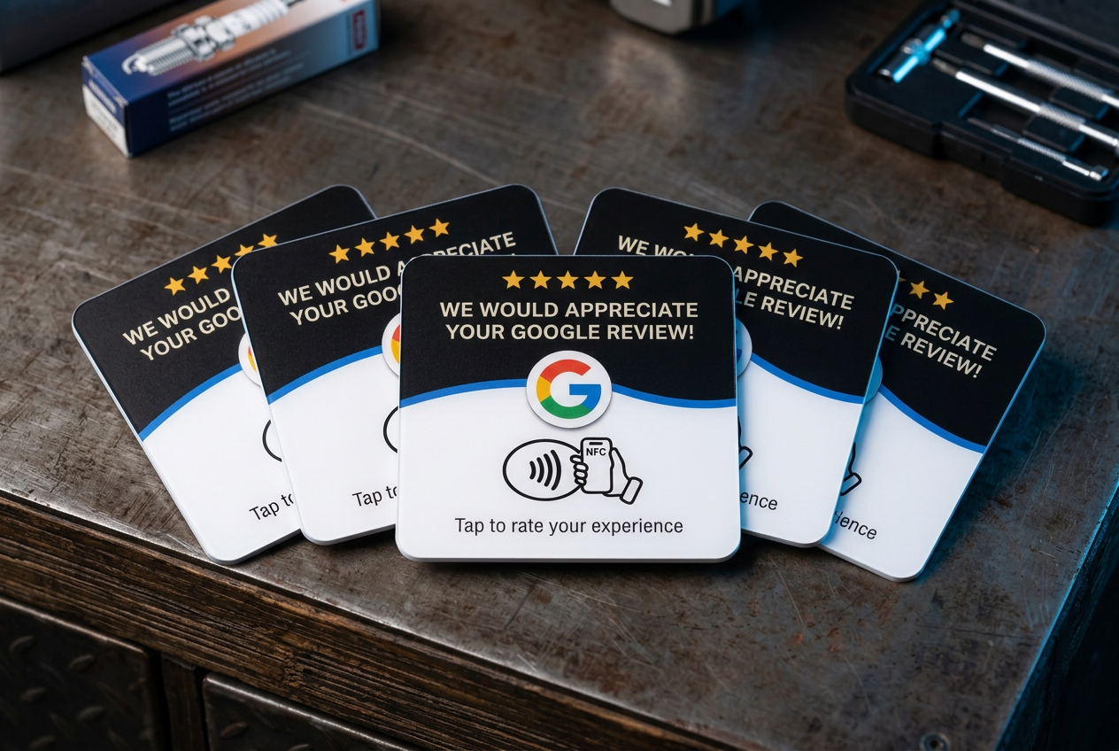 The Shop Kit — 5 tap-to-review cards